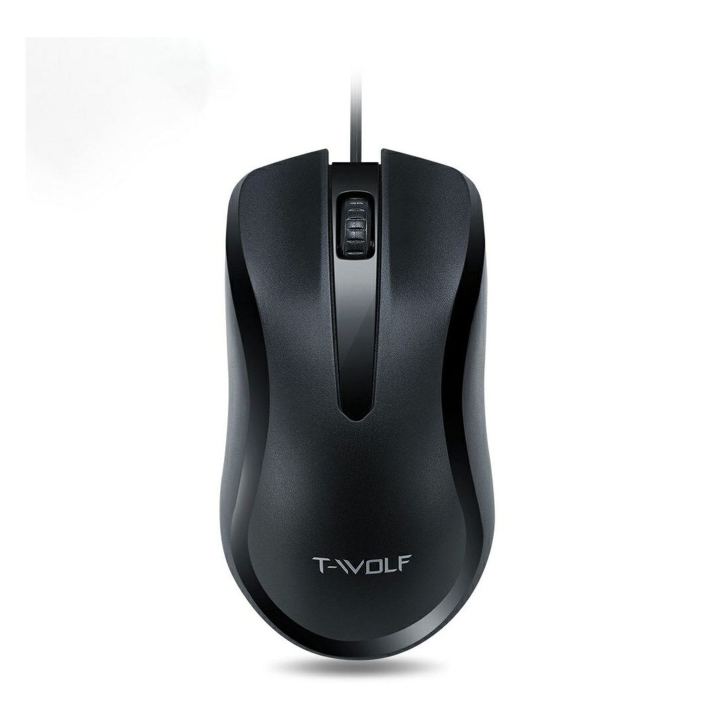 T-WOLF V12 WIRED BUSINESS USB MOUSE | ERGONOMIC OPTICAL MOUSE | USB 2.0 | BLACK | BRAND NEW | OFFICE MOUSE SOUTH AFRICA